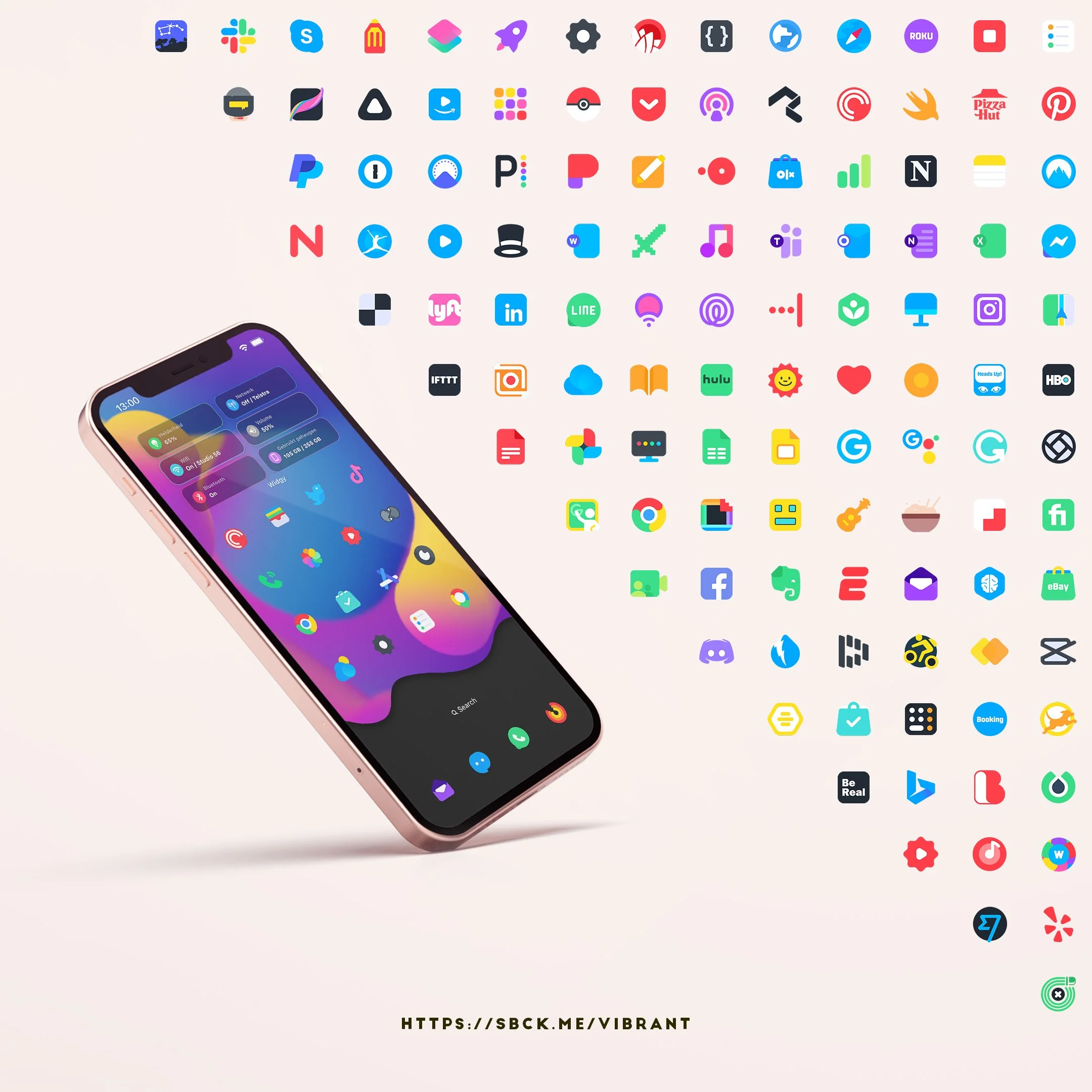 Vibrant Icon Pack — Sam Beckman